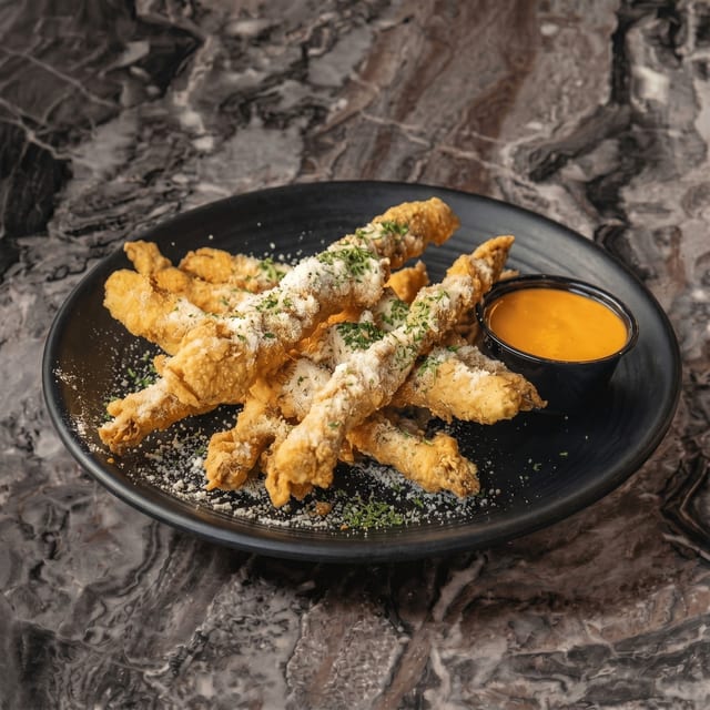 Fried Asparagus - Miami.