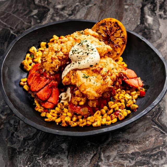 Fried Lobster Tails.
