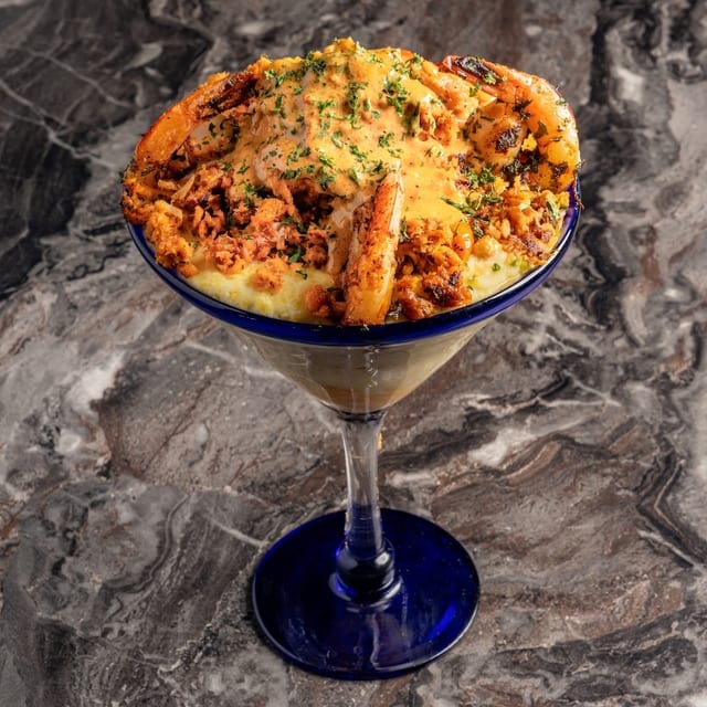 Ultimate Cajun Seafood & Grits.