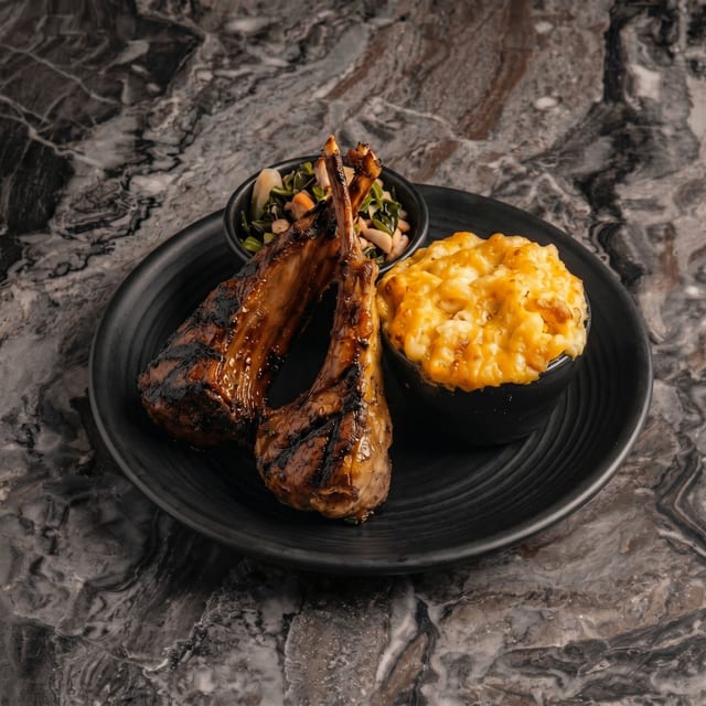 Lamb Chops & Eggs.