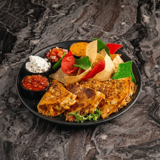 Chicken Quesadilla.