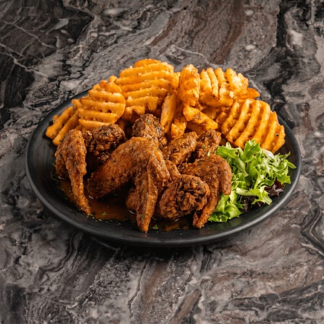 Fried Chicken Wings.